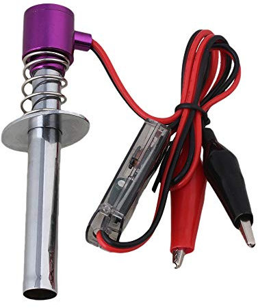 Ghulumn GlüHkerzen Igniter Upgraded 6V -24V Elektronisch für Nitro RC Lila