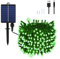 Dalugo Solar Lichterkette Aussen, 22M 200 LED Grün Solar lichterkette Außen Wetterfest 8 Modi Outdoor Solar Lichterkette Außen für Garten, Hof, Terrasse, Haus, Hochzeit Dekorationen (Grün)