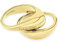 Calvin Klein ring für Damen Kollektion ELONGATED DROPS Gelbgoldfarbenes