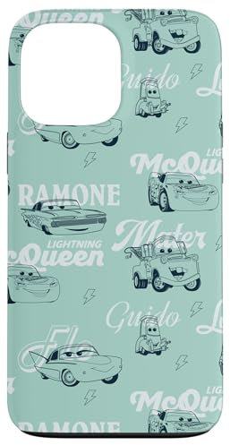 iPhone 13 Pro Max Disney and Pixar’s Cars Lightning McQueen & Friends Pattern Case