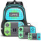 Beaulyn School Backpack for Boys,Gamer School Bag Set for Kids with Lunch Box Pencil Case for Elementary Middle Primary Student,17″ Video Game Rucksack for Laptop