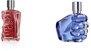 D by Diesel Red Parfüm | Eau de Parfum für Herren 50 ml + Diesel Sound of the Brave Eau de Toilette 50ml