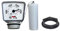 1ft-8ft Adjustable Float Gauge for Oil/Fuel/Heating/Water Tanks, 1.1/2 With Backnut Oil Tank Level Monitor, Oil Tank Level Gauge, Water Level Sensor, Tank Level Sensor, 0-250cm Reversible Scale