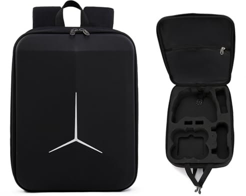 Custodia da trasporto per DJI Neo RC Goggles N3 Borsa a tracolla protettiva EVA Organizzatore portatile per accessori, telecomando e batterie