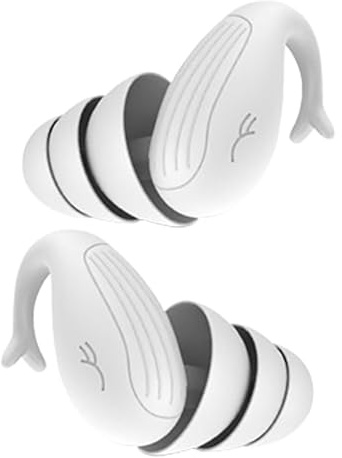 Motorbike Earplugs, Flexible Noise-Reducing Earbuds, Reusable Hearing Protection, Silicone All Day Use for Sleeping, Travel, Concerts, Motorsports, Racing, 0.59x0.39x0.2 Inches