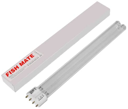 Fish Mate 24 Watt Replacement UV Bulb for Pressurized Pond Filters | Genuine Replacement Part For Precise Fit & Dependable Operation, Reliable, Long-Lasting Performance, Quick & Easy To Install