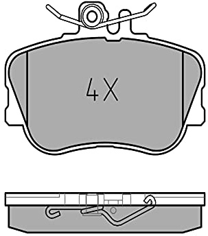 Meyle 025 214 3920 Bremsbelagsatz, Scheibenbremse | Kompatibel mit: MERCEDES-BENZ C-CLASS, C-CLASS T-Model