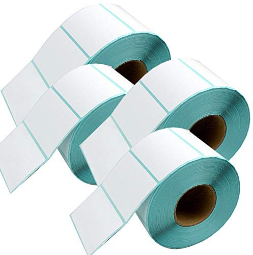 DynaSun 5200 Stück 10x5cm Thermo Etiketten auf Rolle 100x50 mm Kern 25 mm aussen gewickelt für Versandetiketten DPD, UPS, GLS und DHL