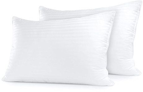 Sleep Restoration Nackenkissen - Kopfkissen für Seitenschläfer, Rücken-& Bauchschläfer - Daunen-Alternative - Weich & kühlend - 2 Premium-Kissen-51x76