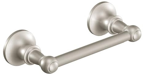 Moen Preston Collection Polished Chrome Bathroom Hand-Towel Ring, Wall Mounted Holder, DN8486CH