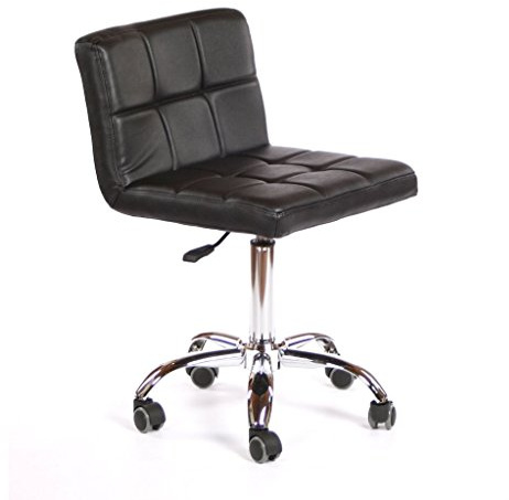 Urbanity Diva Hairdressing Beauty Manicure Nail Technician Salon Chair Stool Seat Black
