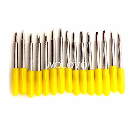 15 Stück 30 Grad Schneiden Plotter Wolfram Klinge Hartmetall für Roland Cutter