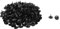 Sourcingmap Metal Home Round Cap Thumb Tack Nail Decoration Pushpin 9 x 9mm 200pcs Black