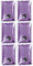 Taschenwärmer 1/2 / 4/6 oder 10 Stück NACH ISO 13485 Zertifiziert Handwärmer Heat Pads Fingerwärmer Gel - Pads Thermopads in vielen Ausführungen Mengen von notrash2003® (Violett - 6 Stück)