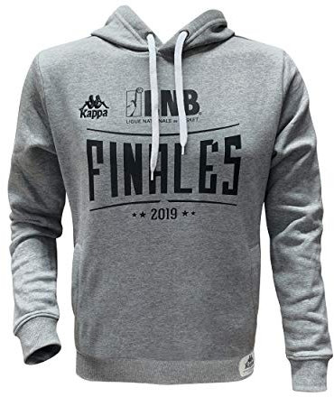 Ligue Nationale Basketball-Sweatshirt, offiziell, Lnb 2019 3XL grau
