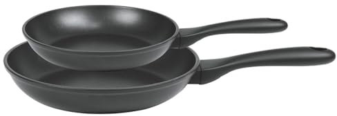 Cristel SET2PCWOE Set 2 POELES 24 ET 28 CM COOKWAY Fixe ULTRALU REV. EXCELISS : P24CWOE + P28CWOE