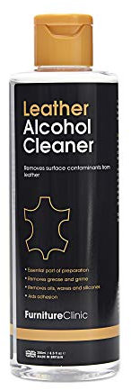 Furniture Clinic Alcohol Cleaner (250ml) - Alcohol Cleaning Solution for Furniture, Furniture Isopropyl Multi-Purpose Cleaner Removes Dirt, Grime and Grease from Surfaces and Leather Products