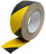 10m Nastro antiscivolo Autoadesivo 50mm nero/Giallo Antiscivolo Striscia Nastro adesivo 650µm