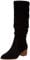 Amazon Essentials Stivali Alti Con Tacco A Blocco Donna, Nero, 36 EU