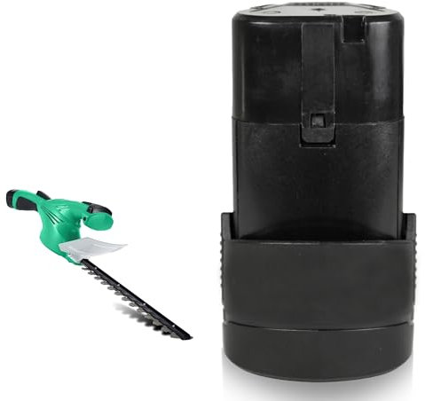 FISHTEC - Elektrische Heckenschere, kabellos, mit Li-Ion-Akku 10,8 V und Ladegerät – zusätzlicher Akku (zusätzlicher Akku)