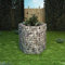 ZEYUAN Lit surélevé à Gabion hexagonale 100x90x100 cm,Bordure Pierre,Kit Gabion,Gabion Jardiniere