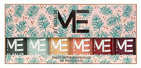 Me by Mesauda Gel polish set - 6 Smalti semipermanenti - Colori autunnali – Chalet Collection - Tecnologia easy on – easy off - Vegan e Cruelty free – 4,5 ml