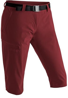 Maier Sports Damen Inara Slim 3/13 Hose (kurz), Sun-dried Tomato, 38 EU