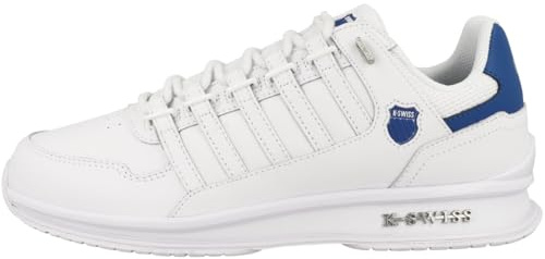 K-Swiss Herren Rinzler Sneaker, Weiß Klassisches Blau, 43 EU