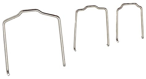 Radiator Hose Retaining Spring, 3PCS Stainless Steel Radiator Hose Retainer Spring Hose Clip 154 23 for E39 E38 E60 E90 745Li X5 E46 325i 328i M3 540i 740iL 740i