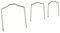 Radiator Hose Retaining Spring, 3PCS Stainless Steel Radiator Hose Retainer Spring Hose Clip 154 23 for E39 E38 E60 E90 745Li X5 E46 325i 328i M3 540i 740iL 740i