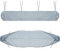 Housse de Auvent Jardin Protection, BâChe Sac de Rangement 420D Oxford Contre Les UV Anti-poussière étanche Contre la Neige et la Pluie en Hiver, pour Canopy Shelter De Terrasse Meubles (Gris, 4.5M)