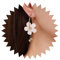 Inateannal Boucles d'Oreilles à Fleurs Blanches en Cristal Acrylique et Émail