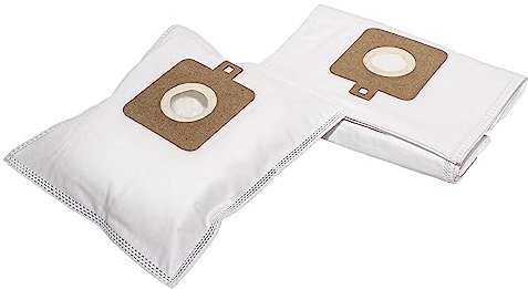 vhbw 10x Staubsaugerbeutel kompatibel mit LG TB42, TURBO4000, V982-2620, VC4500 Staubsauger - Mikrovlies, 51, 23,5cm x 17,5cm Weiß
