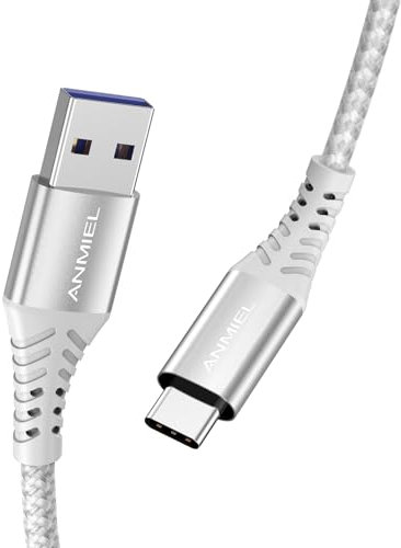 ANMIEL USB Typ-A zu USB Typ-C Kabel 2M USB A-C Ladekabel Kompatibel mit Playstation 5, Xbox Serie X|S, Nintendo Switch, S10/S10e/S9/S8, Note 10 9 8, Plus/S8+ Marke