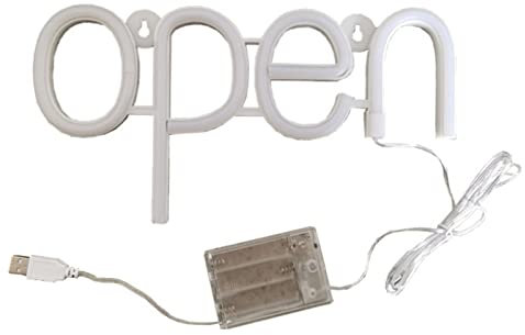 Mini Neon Open Sign LED Sign mit hoher Helligkeit, LED Schild für Outdoor-Geschäft