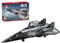 Purfresh Darkstar SR-72 Blackbird Modellbausatz, 1:35 Militär UAV Flugzeugle Baustein-2071 Stück Klemmbausteine Baustein Flugzeug für Kinder und Erwachsene, Kompatibel mit Allen Bausteinen