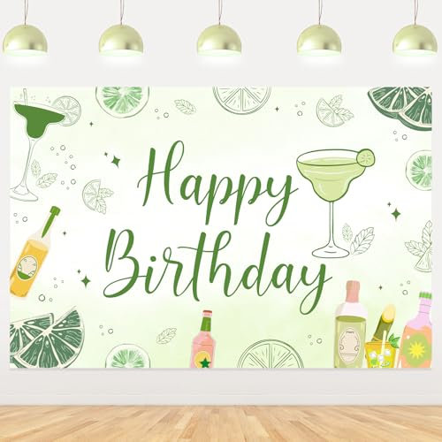 kreat4joy Martini Party Decorations Women, 7x5ft Martini Happy Birthday Backdrop Banner Cocktail Weenies and Tinies Party Photo Background Props for Margarita Bar Tini Bit Older Martini Birthday