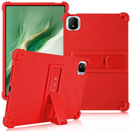 ATOOZ for Honor MagicPad2 Case 12.3 inch (ROD2-W09), Soft Silicone Kids Case for Honor MagicPad 2 Tablet (Red)