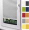 Thermo Plissee Blickdicht 100% ohne Bohren zum Kleben (Höhe von 150 cm bis 230 cm)