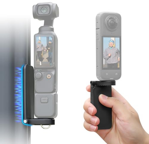 WEWOGA Osmo Pocket 3 Magnetisch Halterung Ständer Kompatibel für DJI OSMO 360, Einstellbar Magnetisch Halterung mit 1/4 Kompatibel für Insta360 X/2/3/4/5,GO 3/3s,Osmo Pocket 2/3 Zubehör