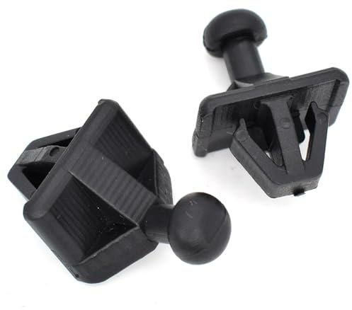 TVAAGHBCBR 4 x Haken for die Hutablage im Auto, kompatibel for Nissan Kicks Versa Note Silvia Micra 180SX 200SX 240SX Cargo Cover Clip 79916-D1000 2014–2020