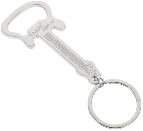 Mikinona Décapsuleur Guitare Forme De Guitare Clé Porte-bière Pour Soda Et Bière Clé Porte-capsule Pour Canette De Bière