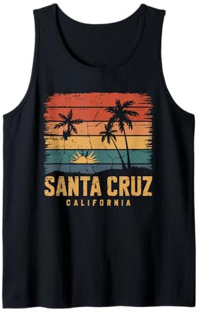 Maglietta Santa Cruz Men California Surf California Retro Canotta