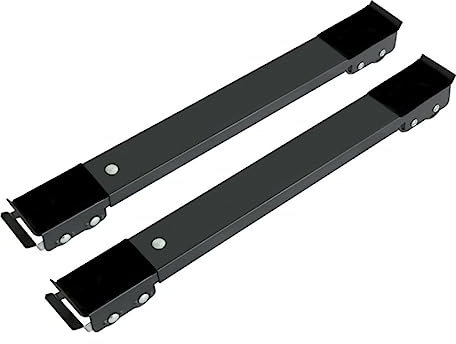 HIAKDOFT 1Par Base de Ruedas para Lavadora y Refrigerador Soporte Móvil con Ruedas Antivibración y Carga Estable para Muebles Pesados