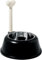 Alessi | Lupita AMMI02 B - Gamelle Design pour Chien en Résine Thermoplastique et Acier Inoxydable 18/10, Noir