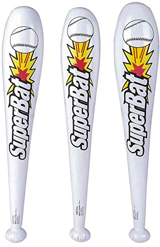 Rhode Island Novelty 12 Baseballschläger luftobjekte 61 cm vor dem Aufblasen neuen