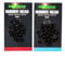 Korda Safe Zone 4mm Rubber Bead, Weed Green - Soft Rubber Beads for Carp Fishing, Helicopter Rigs, and Chod Rigs, Pack of 25 - Tapered Internal Bore for Knots Protection and Anti-Tangle Setup