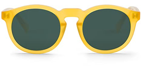 Mr. Boho – Gafas de Sol Unisex – Montura de Acetato – Modelo Jordaan – Color Honey – Protección UV400 Cat.3 – Diseño Clásico y Versátil