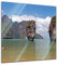 Glasbild - Thailand - 50 x 50 cm - Deko Glas - Wandbild aus Glas - Bild auf Glas - Moderne Glasbilder - Glasfoto - Echtglas - kein Acryl - Handmade