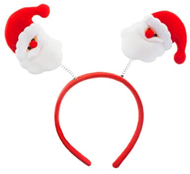 Oblique Unique® Weihnachtsmann Haarreifen Weihnachten Weihnachtsfeier Weihnachtsdeko